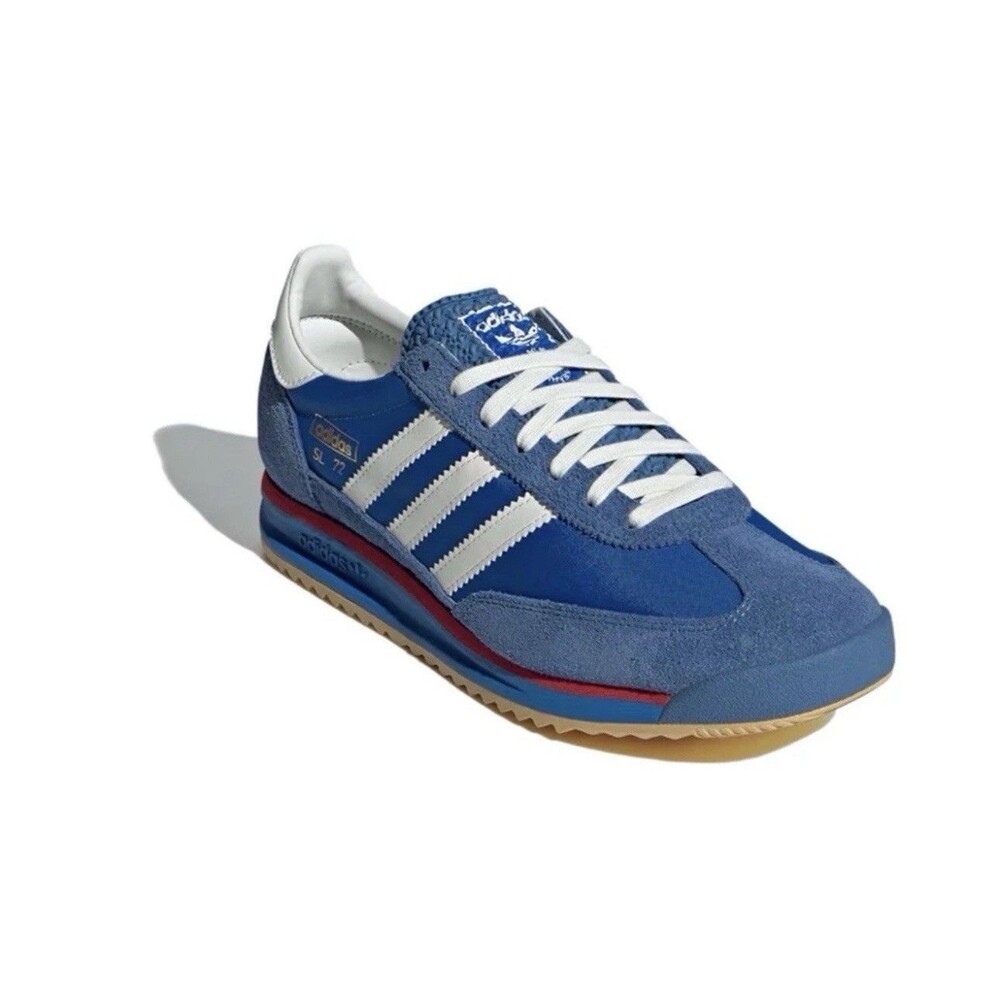 Adidas Originals SL 72 RS Blue White Shoes Sneakers Low Athletic IG2132 MEN 6-13 - Picture 3 of 6